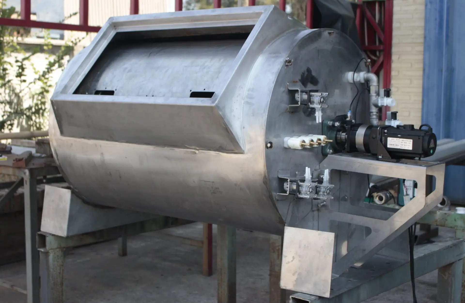 Ronda en proceso de fabricación — planta Chile